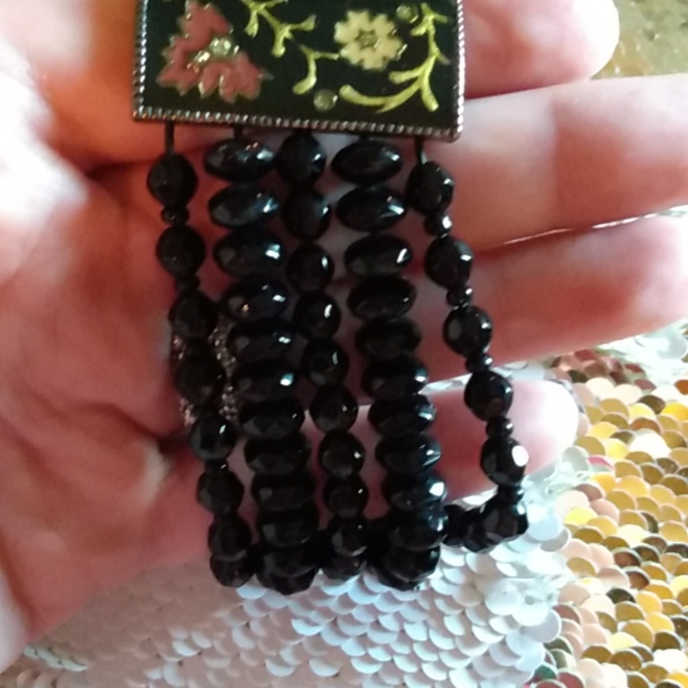 Bohemian design bracelet.